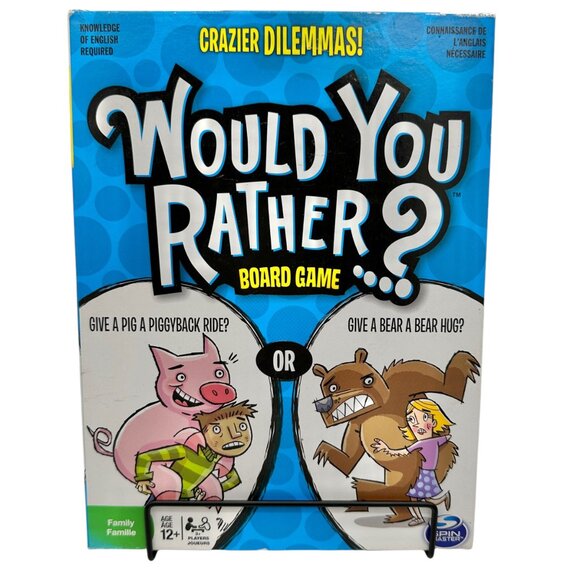 Would You Rather....? Family Board Game Complete Ages 12+ - Picture 1 of 10